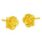 Frosted Rose Earrings